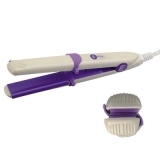 Erika F 201 S Щипцы-выпрямители мини, цвет розовый