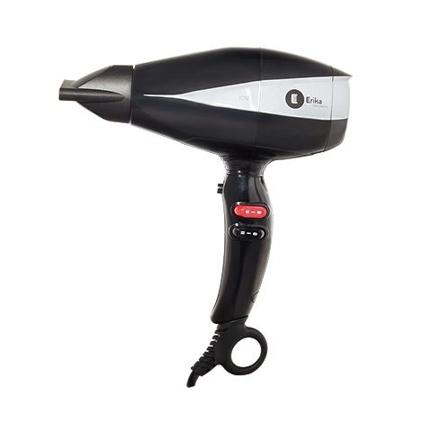 Erika HDR 011 ФЕН 2000Вт, поток 16 м/с., 2 насадки.