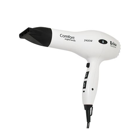 Erika HDR 018 W ФЕН (белый) 2400Вт, поток 11 м/с., 2 насадки
