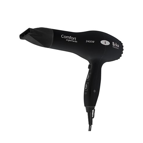 ERIKA HDR 018 B Фен 2400Вт,поток воздуха 17 м/с, 2 насадки.