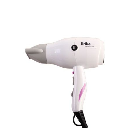 Erika HDR 012 W ФЕН 2200Вт, поток 17 м/с., 1 насадка.