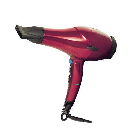 Erika HDR 008 ФЕН (красный) 2200Вт, поток 19 м/с., 2 насадки.