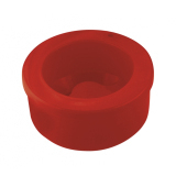 Y JH 036 R Ванночка для маникюра КРУГЛАЯ КРАСНАЯ