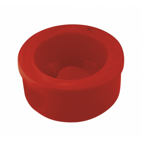 Y JH 036 R Ванночка для маникюра КРУГЛАЯ КРАСНАЯ