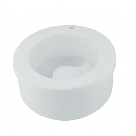 Y JH 036 W Ванночка для маникюра КРУГЛАЯ БЕЛАЯ