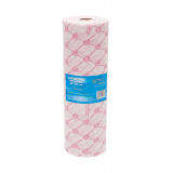 Салфетка одноразовая 30*20 спанлейс 50 розовый White line (№100) рол