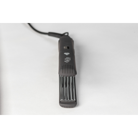 V131 Titan Black Утюжок - гофре ПРО, 80-230 С, зеркальное титановое покрытие