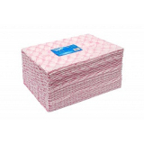 Полотенце большое White line 45*90 пачка розовый спанлейс 50 (№50 шт)