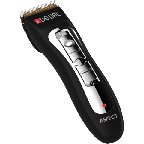 DEWAL 03-031 Машинка для стрижки волос ASPECT, 1-1.9 мм, аккум/сетевая, (4 насадки)