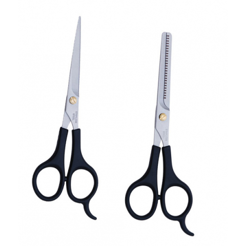 В1-9 Набор парикмахерских ножниц (рабочие + филировочные)