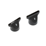 03-119 Black DEWAL Фен Profile Compact, черный, 2000 Вт, ионизация, 2 насадки