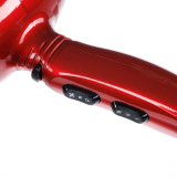 03-120 Red DEWAL Фен Profile красный, 2200 Вт, ионизация, 2 насадки