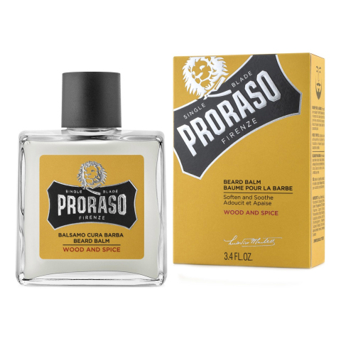 PRORASO Бальзам для бороды Wood and Spice, 100 мл.