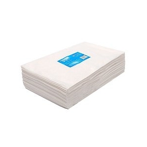 Салфетка одноразовая 30*40 спанлейс 40 белый White line (№100) пачка