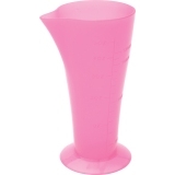 JPP061Р DEWAL Стакан мерный розовый, 120 мл.