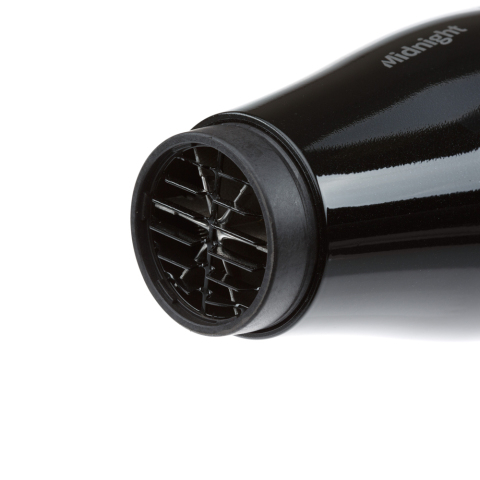 03-107 Black DEWAL Фен Midnight 2000 Вт, 2 насадки, ионизация