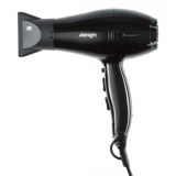 03-107 Black DEWAL Фен Midnight 2000 Вт, 2 насадки, ионизация