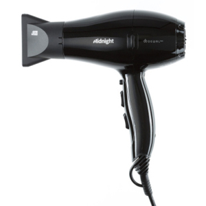 03-107 Black DEWAL Фен Midnight 2000 Вт, 2 насадки, ионизация