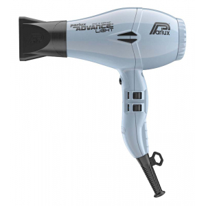 PARLUX 0901-Adv ice Фен Advance Light Ceramic+Ionic , серо-голубой, 2200Вт, ионизация, 2 насадки