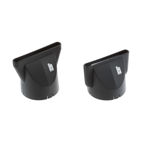 03-109 Black DEWAL Фен Spectrum Compact черный, 2100 Вт, ионизация, 2 насадки