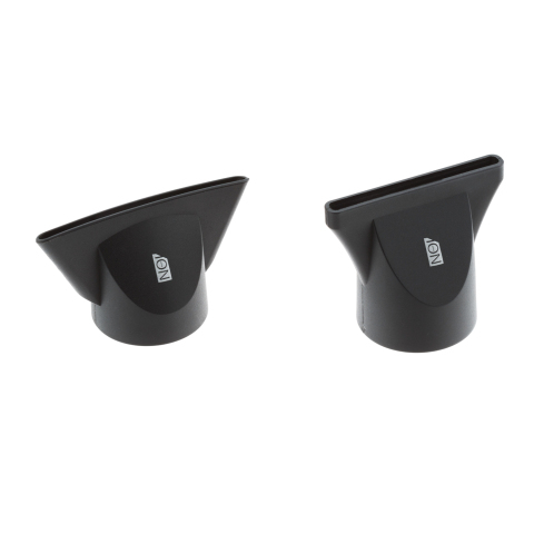 03-120 Black DEWAL Фен Profile черный, 2200 Вт, ионизация, 2 насадки