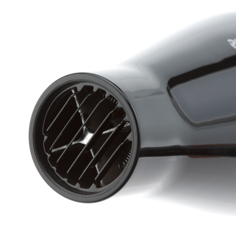 03-120 Black DEWAL Фен Profile черный, 2200 Вт, ионизация, 2 насадки