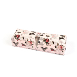 Подлокотник кожаный для рук, Париж розовый