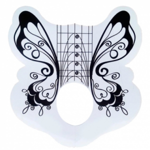 Cosmake FN-01 Форма для наращивания Бабочка 50 шт.