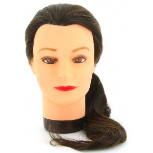 M-4151L-401 Голова "брюнетка", волосы 45-50см, натур. волосы