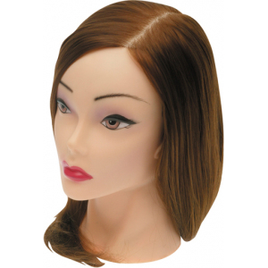 FI-2022M-6 Голова "шатенка", волосы 30-40 см протеин