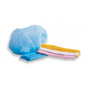 Шапочка-клип для душа полиэтиленовая White line (50 шт)