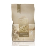 Воск горячий (пленочный) ITALWAX Белый шоколад гранулы, 1 кг.