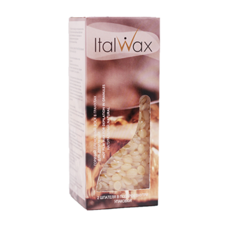 Воск горячий (пленочный) White line ITALWAX Натуральный гранулы, 250 гр.