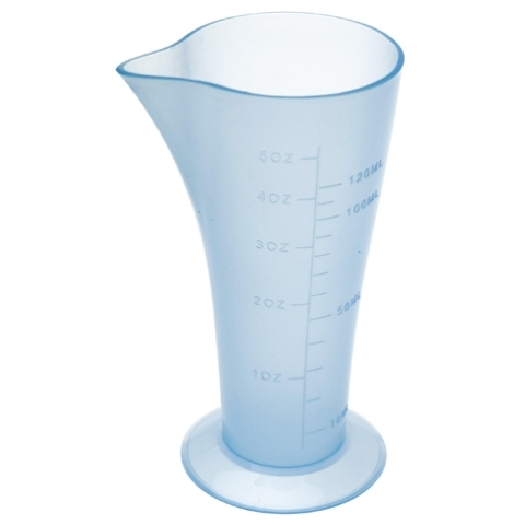 DEWAL JPP061D Стакан мерный голубой 120 мл
