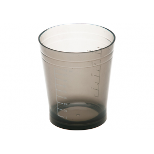 DEWAL JPP064М Стакан мерный черный 135 мл