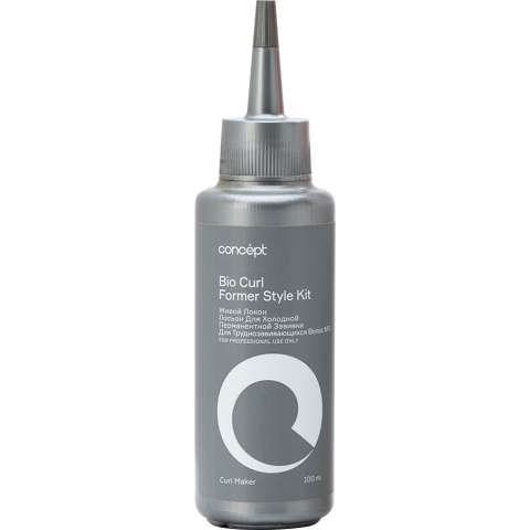 КОНЦЕПТ Биозавивка Живой локон №3 для труднозавиваемых волос, 100 мл*2