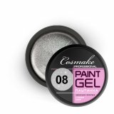 Cosmake Гель-краска Паутинка № 108 серебро 5 гр