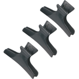 CL2202 Зажимы "бабочка" черные (12шт)