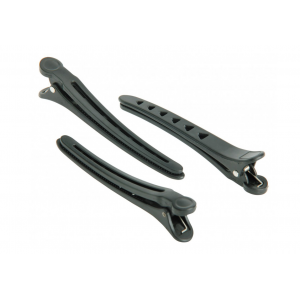 JB0018 Зажимы пластмассовые черные (6 шт)