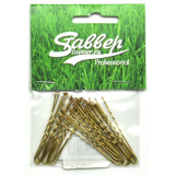 В045/20 Шпильки Ставвер золотист.,волна, 45мм, 20шт./упак.