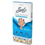 Восковые полоски для тела ITALWAX 12 шт+салфетки Масло авокадо и витамин Е 