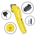 RIFF 888/ж Профессиональная машинка для стрижки волос "Exclusive by Italy" желтая