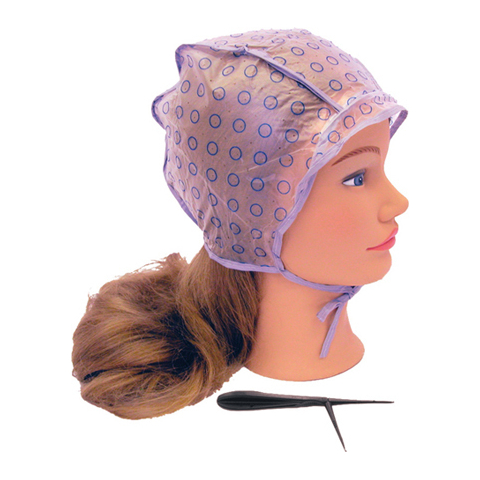 CA-9151K1 Шапочка для мелирования - набор (4 шт.+крючок)