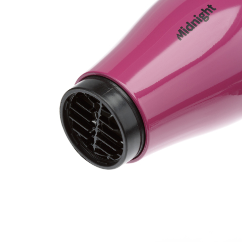 03-107 Berry DEWAL Фен Midnight 2000 Вт, 2 насадки, ионизация