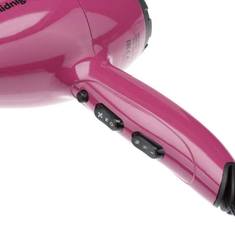 03-107 Berry DEWAL Фен Midnight 2000 Вт, 2 насадки, ионизация