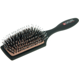 BR-7509 Щетка массажная DEWAL "лопата" малая, пластиковый штифт+натуральная щетина, 9 рядов