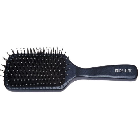 BRG-360 Щетка массажная DEWAL GALAXI дерево, пластиковый штифт, 11 рядов