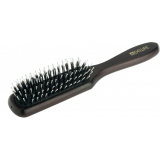 BR-20120 Щетка массажная DEWAL деревянная, натуральная щетина, пластиковый штифт, 7 рядов