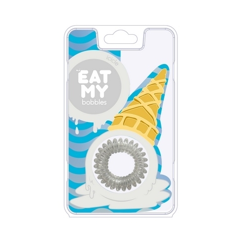 EAT MY Резинка для волос в цвете Лед, 3 шт.