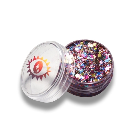 Глиттер гелевый для лица и тела Калейдоскоп, 5 мл. 